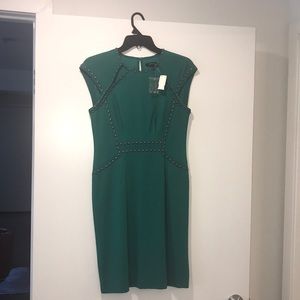 Nanette Lepore aqua teal dress, size 2